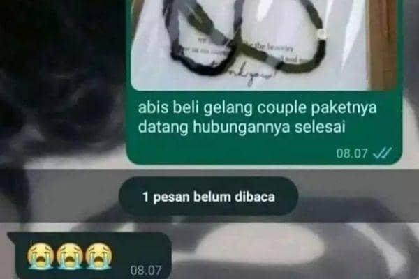 12 Chat Kasih Hadiah ke Pacar Ini Banyak Plot Twist Kocaknya