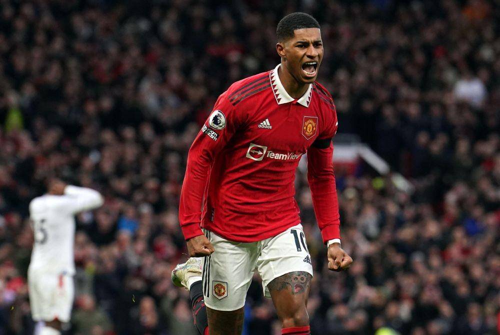 MU lawan Leeds United di Premier League. (twitter.com/Squawka)