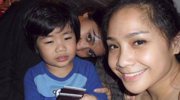 potret Gavrel, Nagita Slavina dan Caca Tengker (instagram.com/rieta_amilia)