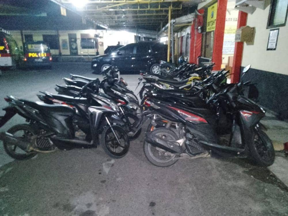Konvoi Bawa Senjata Tajam, Polisi Tangkap Puluhan Pelajar di Binjai