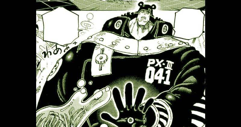 Pacifista Mark III.  (mangaplus.shueisha.co.jp/One Piece)