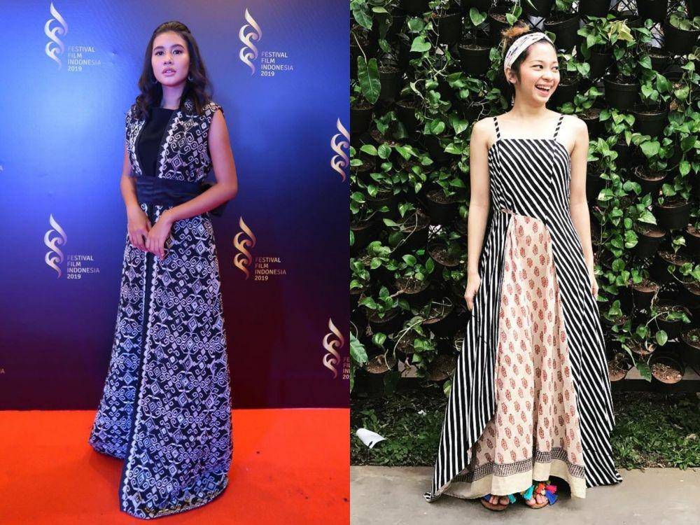 Adu gaya OOTD Shenina Cinnamon vs. Nala Amrytha (instagram.com/shenacinnamon | instagram.com/nalaamrytha)