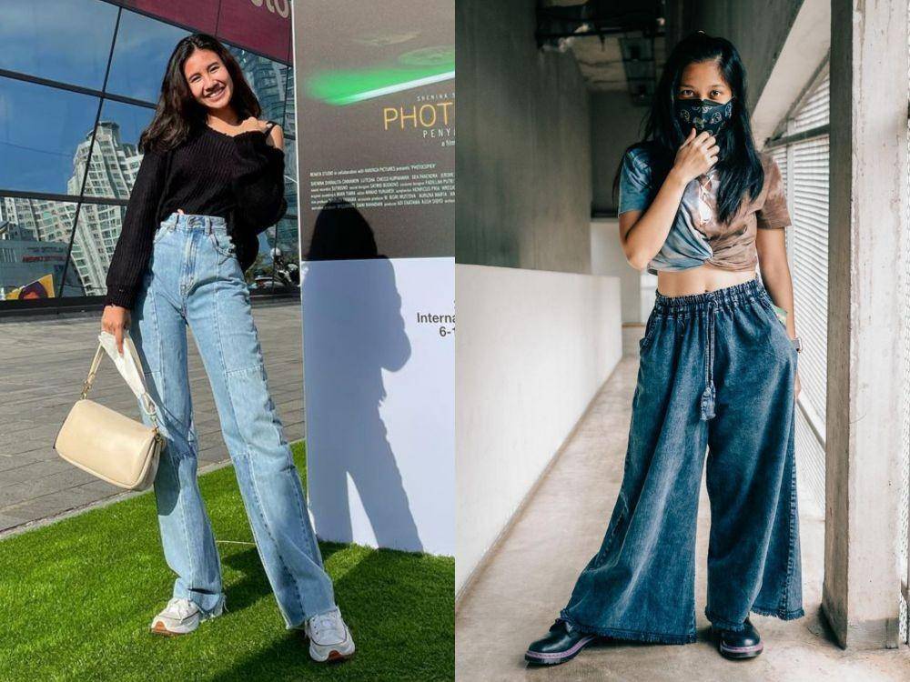 Adu gaya OOTD Shenina Cinnamon vs. Nala Amrytha (instagram.com/shenacinnamon | instagram.com/nalaamrytha)