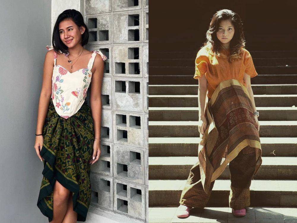 Adu gaya OOTD Shenina Cinnamon vs. Nala Amrytha (instagram.com/shenacinnamon | instagram.com/nalaamrytha)