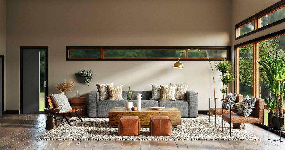 inspirasi desain interior ruang keluarga (unsplash.com/Spacejoy)