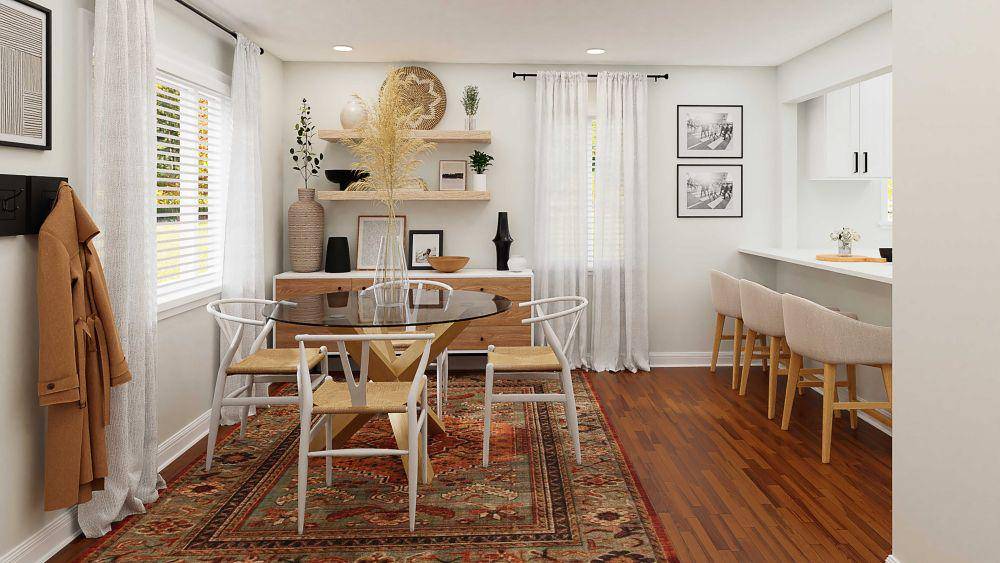 inspirasi desain interior ruang makan (unsplash.com/Spacejoy)