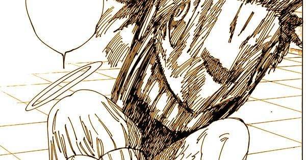 Sukuna hendak menelan Hana ( Dok. Shueisha / Jujutsu Kaisen )