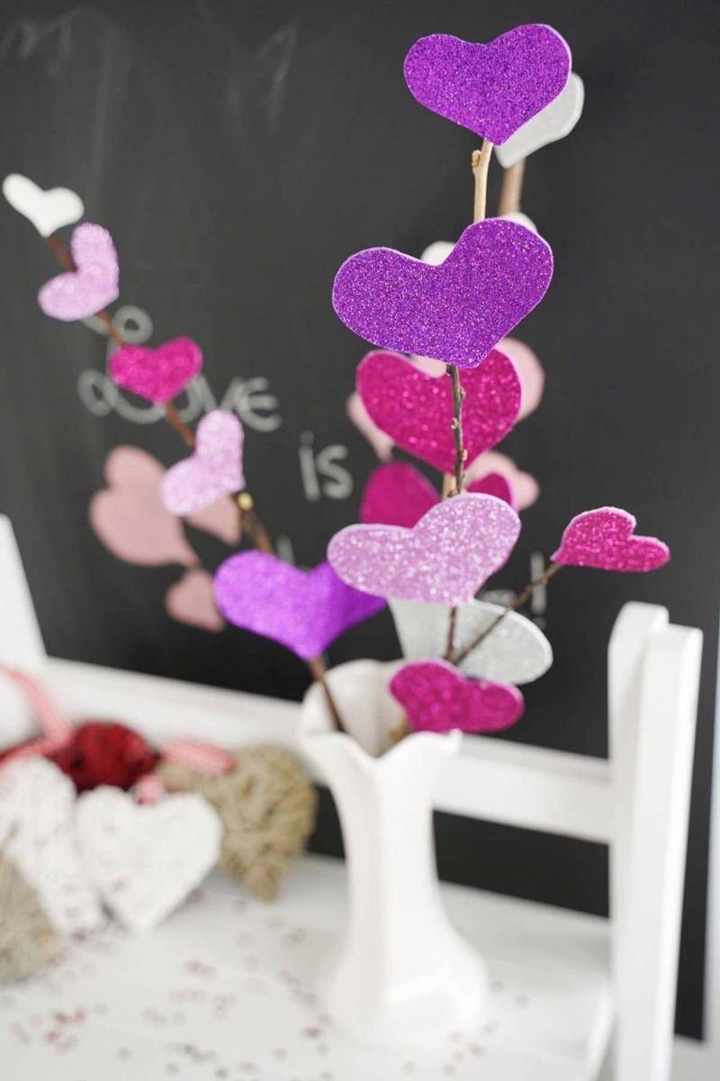 Hiasan berbentuk hati (diyncrafts.com)