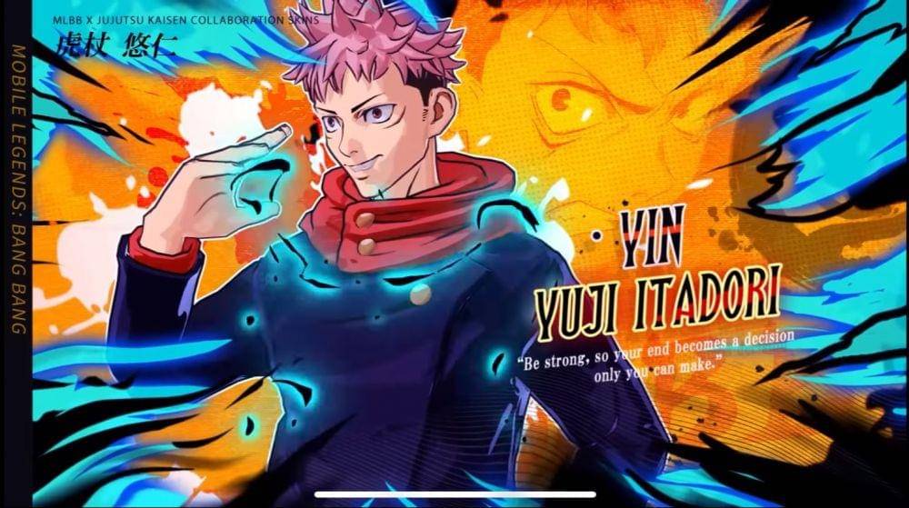 Yin dengan skin Yuji Itadori (dok. Moonton/Mobile Legends)