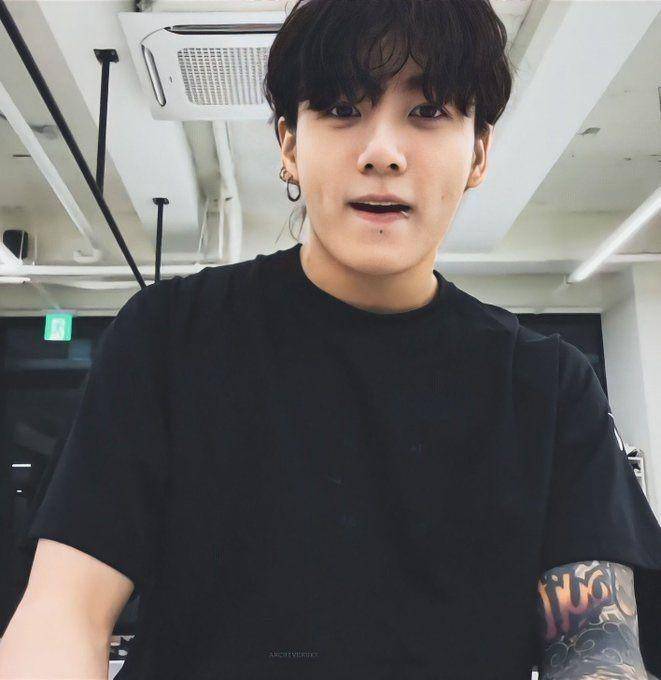 Rambut baru Jungkook BTS (Twitter.com/jjkonlyace/)
