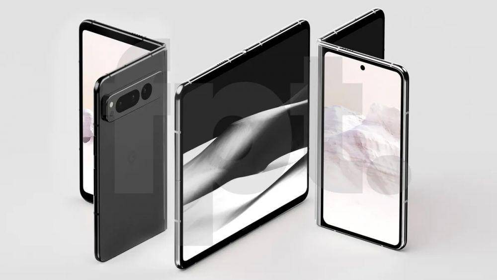 ilustrasi Google Pixel Fold (dok. Cnet)