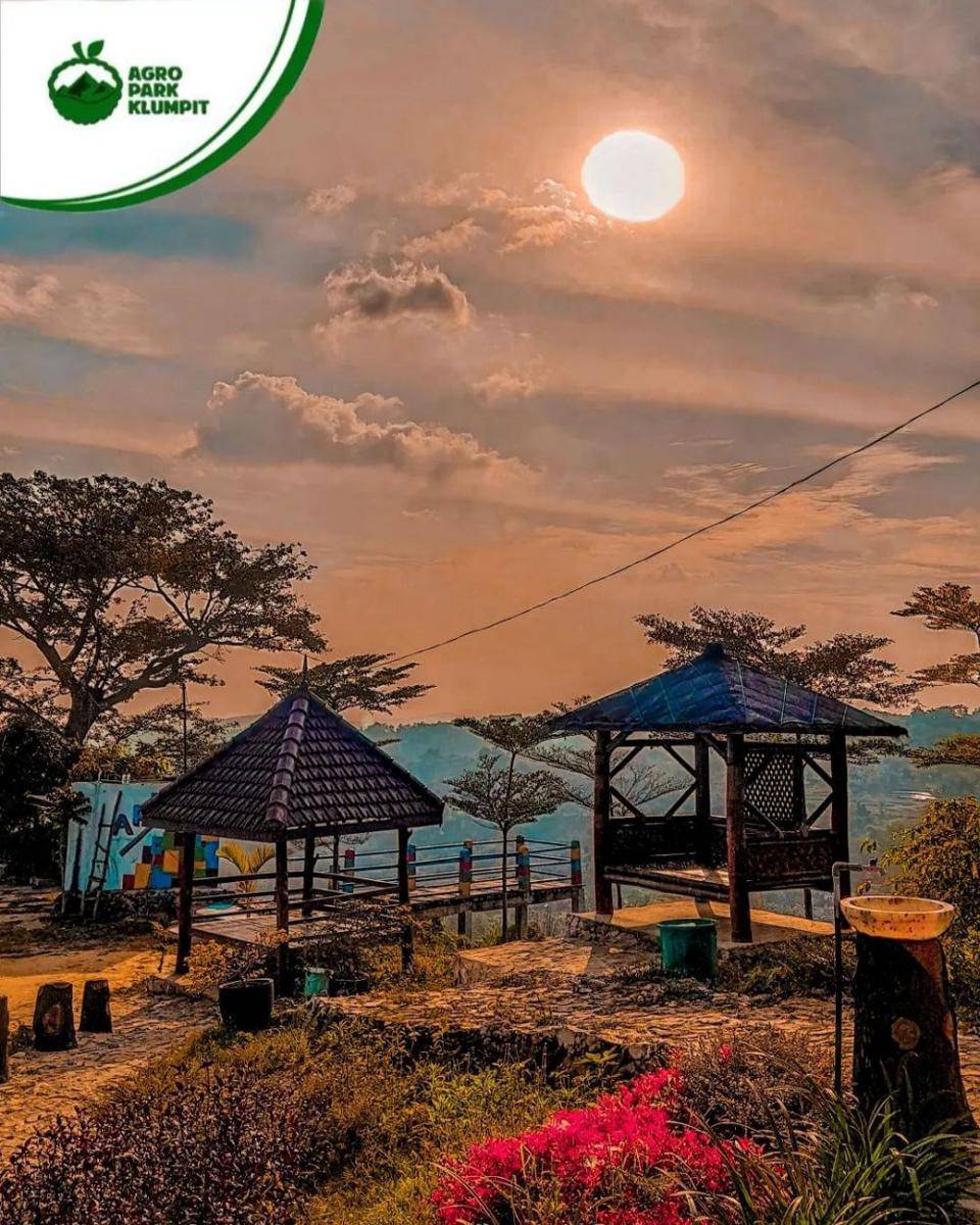 Suasana di agropark. (Instagram/agroparkklumpitofficial)