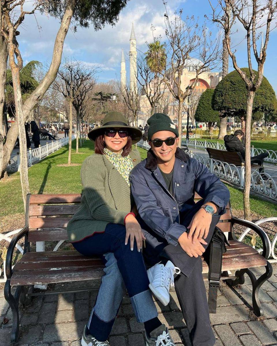 potret Kenes Andari dan Winky Wiryawan (instagram.com/kenesandari)