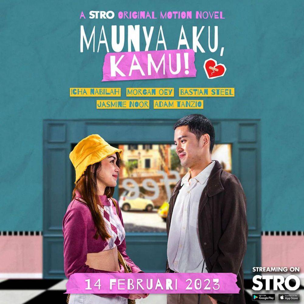 poster resmi series 'Maunya Aku, Kamu!' (instagram.com/morganoey)