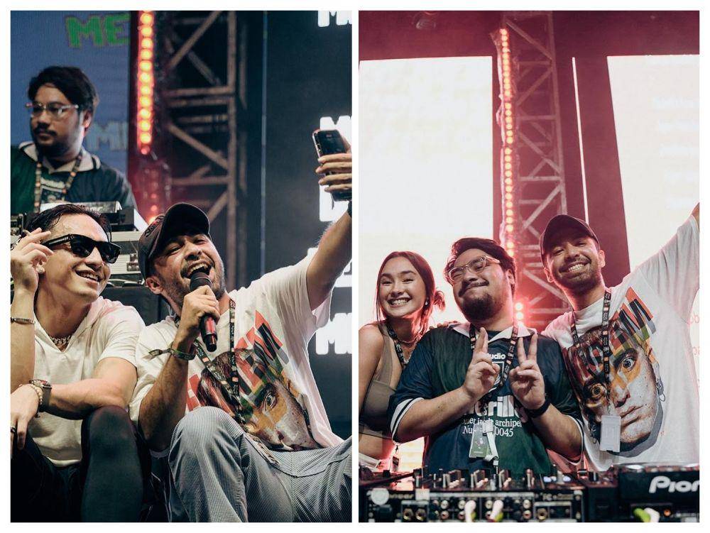 potret Hassan Alaydrus di festival musik (instagram.com/hassanalaydrus)