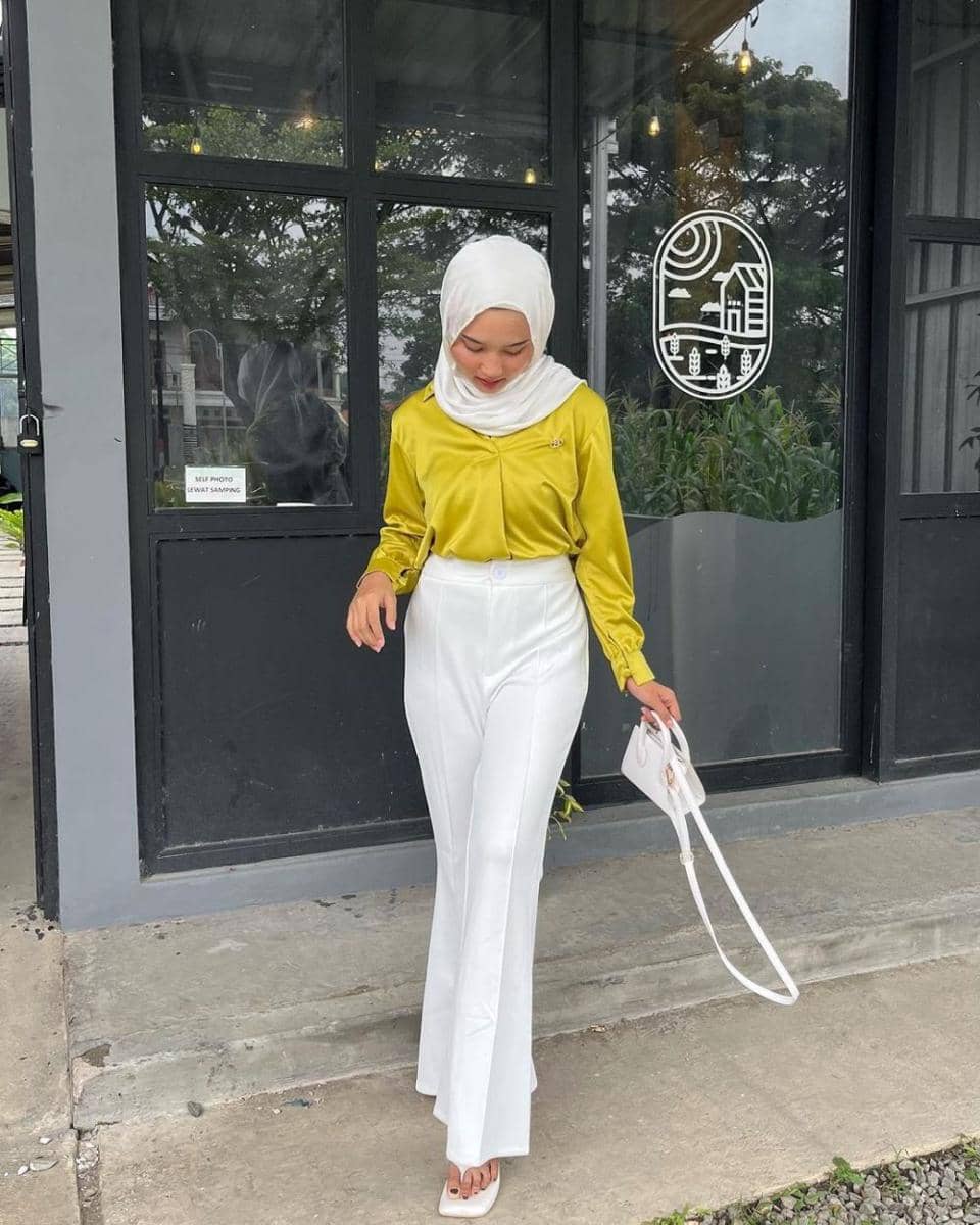 Padanan untuk busana kondangan ala Siska Amera (instagram.com/siskaamera)