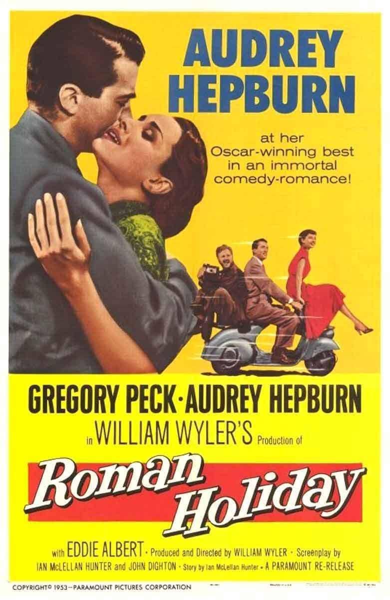 poster film Roman Holiday (dok. Paramount Pictures/Roman Holiday)