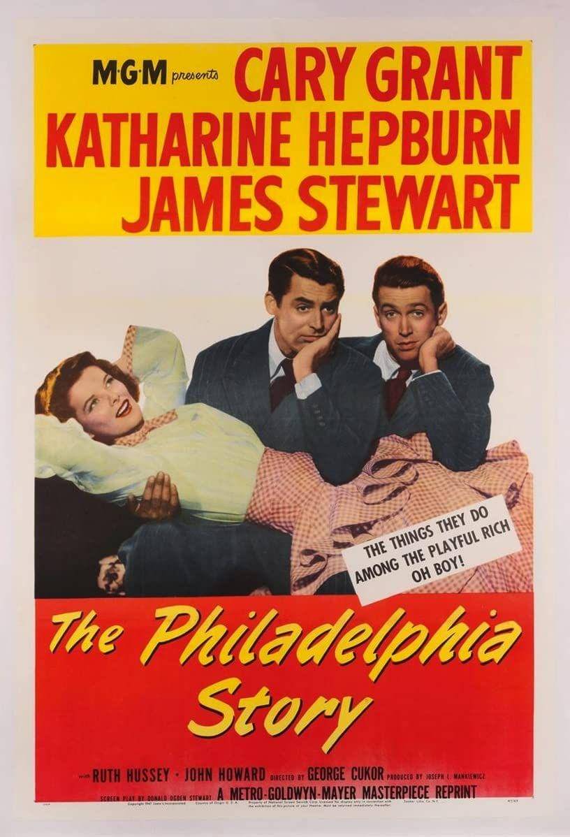 poster film The Philadelphia Story (dok. MGM Studio/The Philadelphia Story)