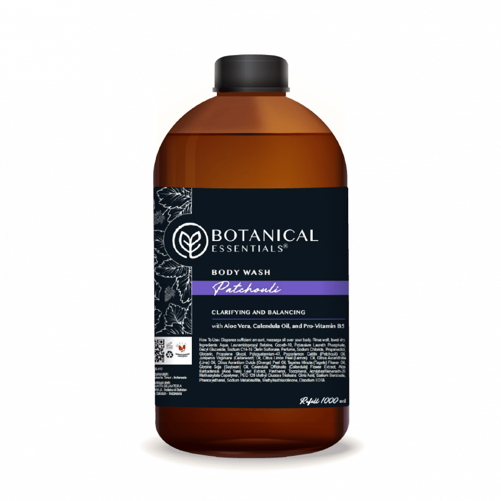Botanical Essentials Body Wash Refill PATCHOULI (dok. Botanical Essentials)