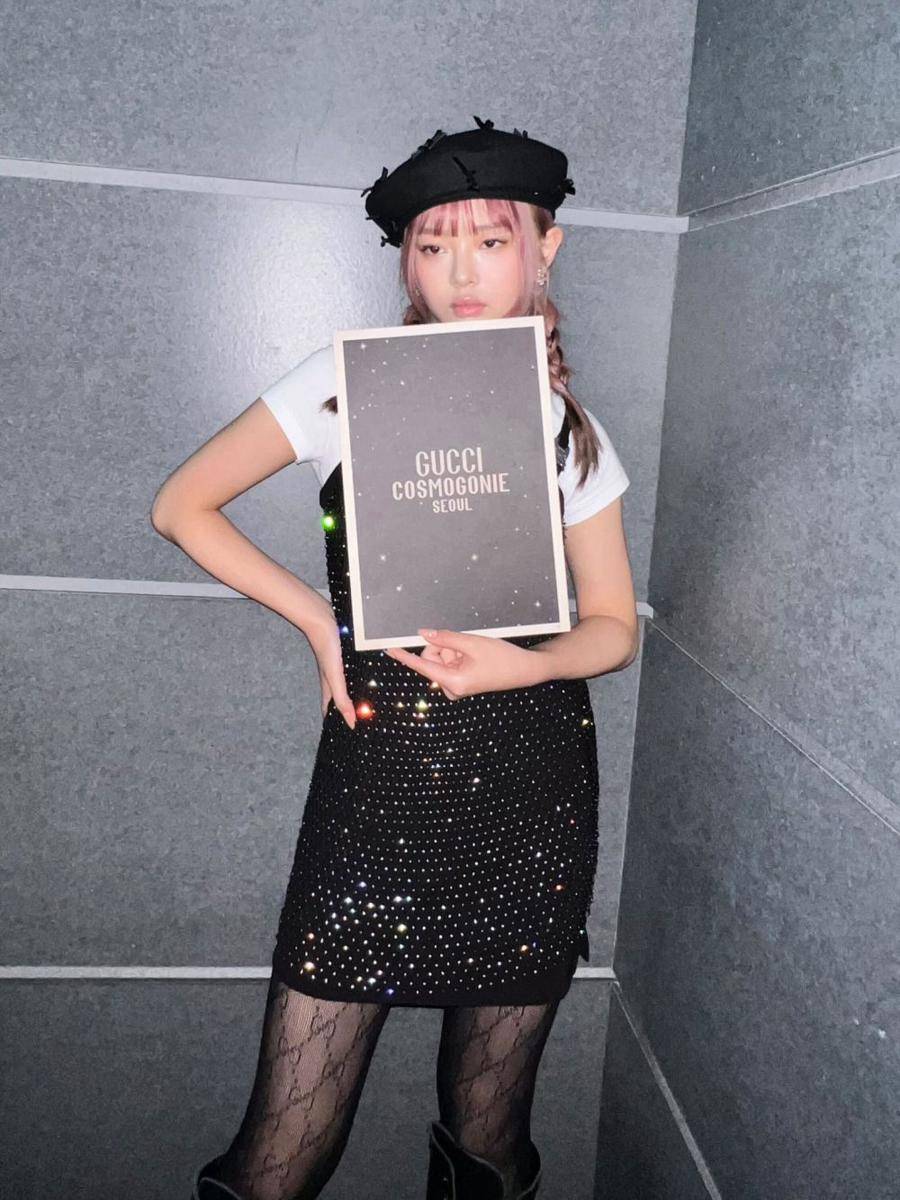 Hanni NewJeans untuk Gucci (twitter.com/NewJeans_ADOR)