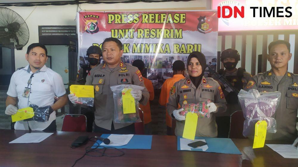 Butuh 3 Hari, Polisi Bekuk 2 Pelaku Pembunuhan Tukang Jahit di Timika