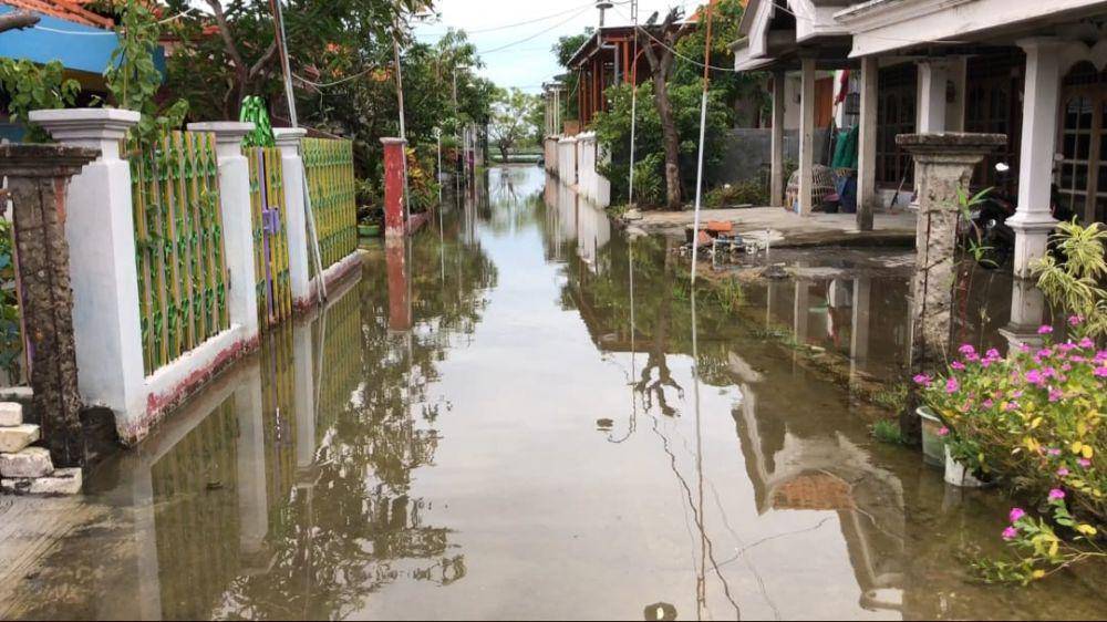 Sungai Bengawan Njero meluap 5 kecamatan di Lamongan kebanjiran. Dok Istimewa