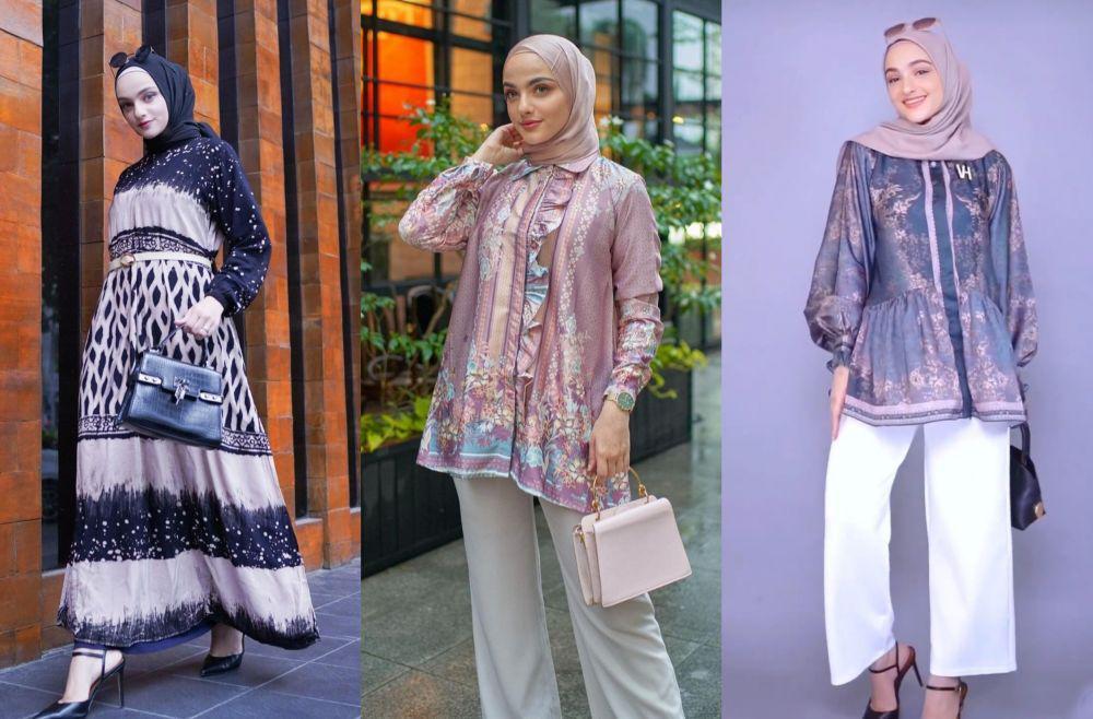 9 Padu Padan Outfit Pattern untuk Kondangan ala Nisma Bahanan