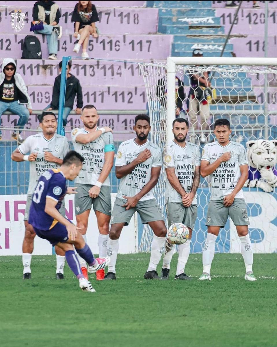 Persik Kediri VS Bali United. (Instagram.com/baliunitedfc)