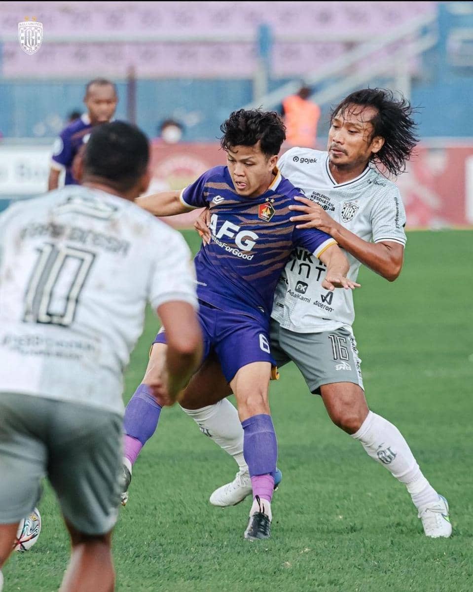 Persik Kediri VS Bali United. (Instagram.com/baliunitedfc)