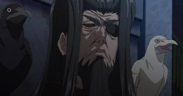 Odin dengan kedua gagaknya ( Dok. Graphinica / Record of Ragnarok )