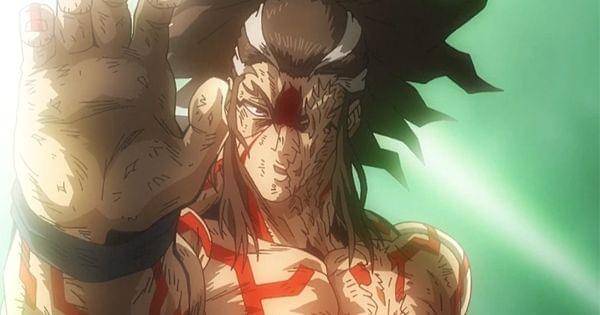 Raiden mengeluarkan teknik Yatagarasu ( Dok. Graphinica / Record of Ragnarok 2 )