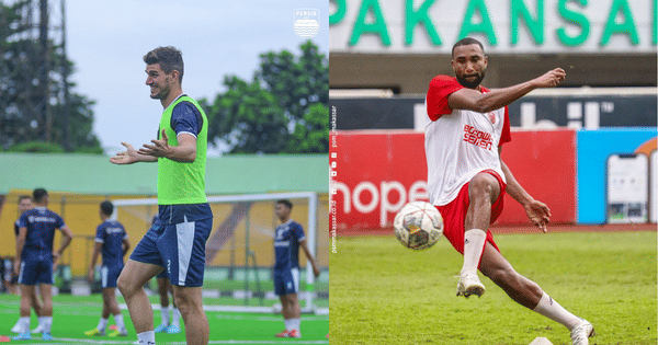 Bek Persib Bandung, Nick Kuipers - Bek PSM Makassar, Yuran Fernandes (Kolase Berbagai Sumber)