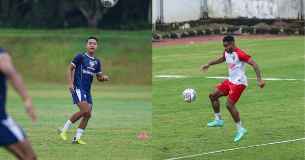 Penyerang Persib Bandung, Beckham Putra - Penyerang PSM Makassar, Yakob Sayuri (Kolase Berbagai Sumber)