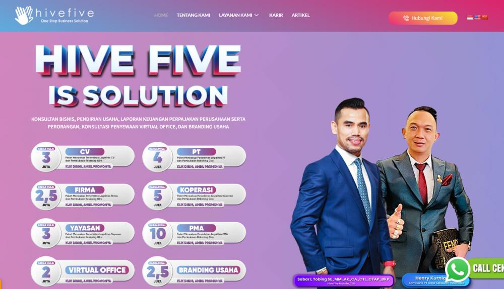 Profil Hive Five, Perusahaan yang Angkat Jhon LBF Jadi Komisaris Utama