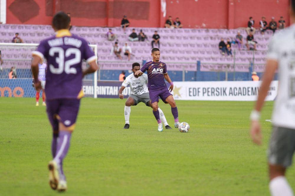 Pemain Persik Kediri saat melawan Bali United. IDN Times/ istimewa