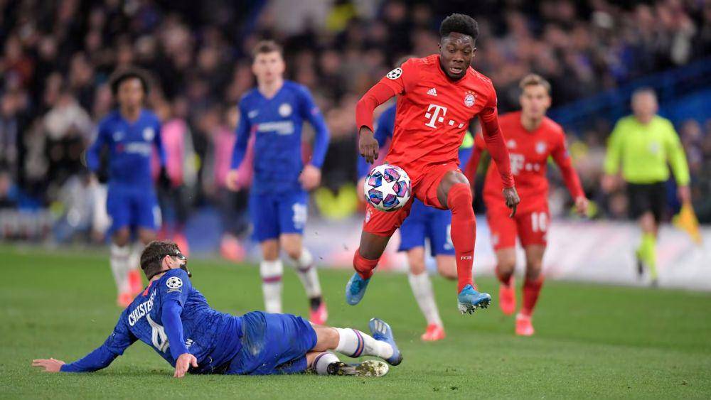 Bayern Munich melawan Chelsea di Liga Champions 2019/2020. (fcbayern.com)