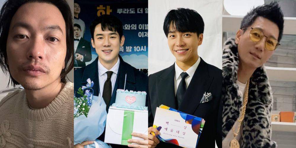 cast Bro Marble (instagram.com/dlehdgnl | instagram.com/yoo_yeonseok | instagram.com/leeseunggi.official | instagram.com/jeeseokjin)