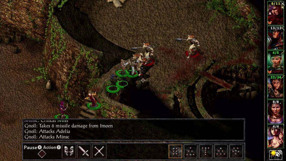 gameplay Baldur's Gate (dok. BioWare/Baldur's Gate)