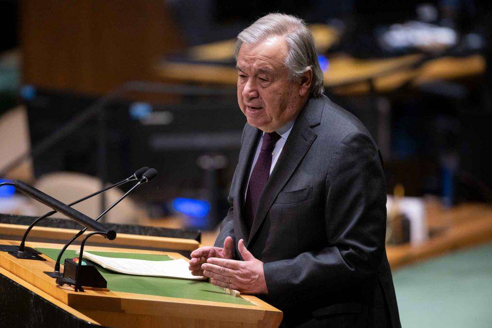 Sekretaris Jenderal (Sekjen) PBB, Antonio Guterres (twitter.com/antonioguterres)