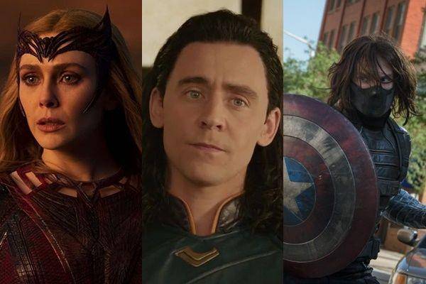 Scarlet Witch, Loki, dan Bucky Barnes (dok. Marvel)