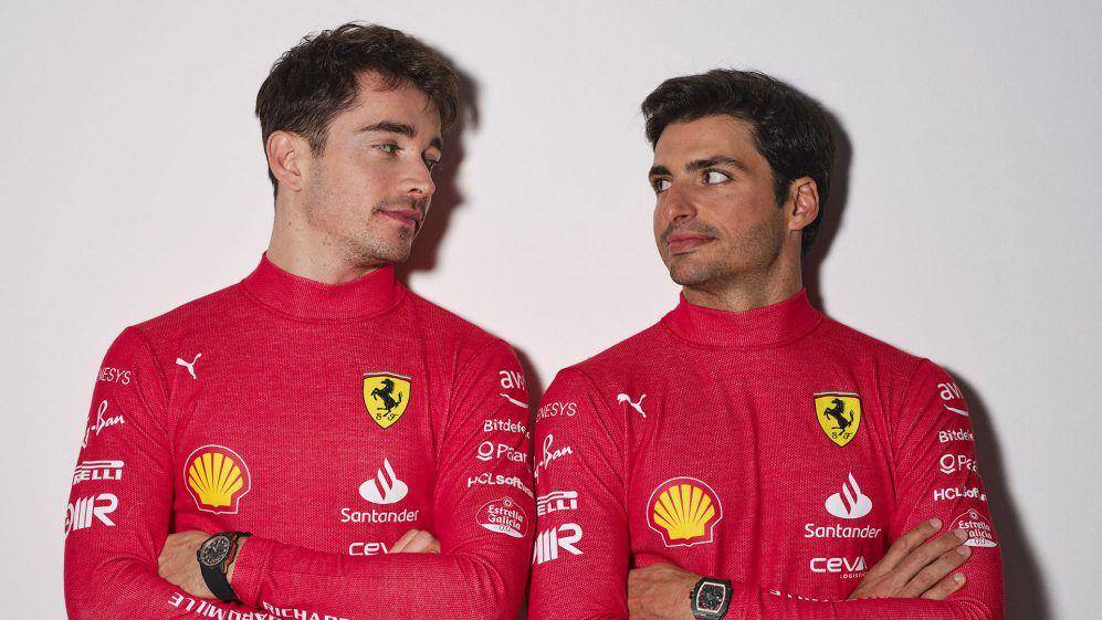 Charles Leclerc dan Carlos Sainz (formula1.com)