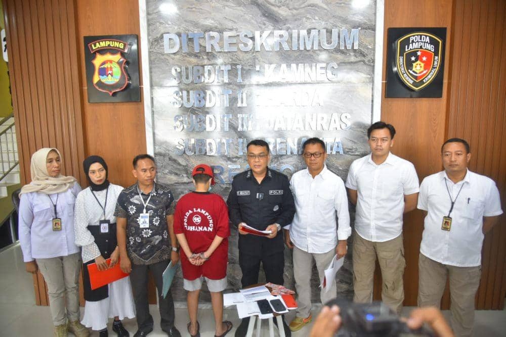 Muncikari Online Bandar Lampung Tertangkap, Sekali Layanan Rp2,5 Juta