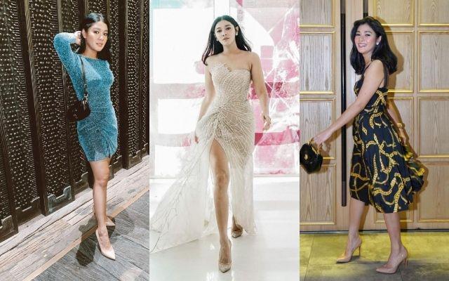 15 Inspirasi Dress ala Naysila Mirdad, Terlihat Anggun!