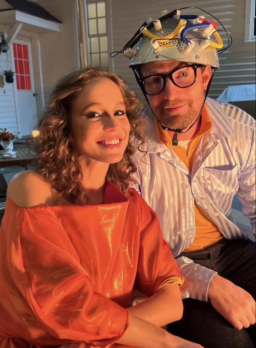 potret Chris Evans dan pacar rayakan halloween (instagram.com/chrisevans)