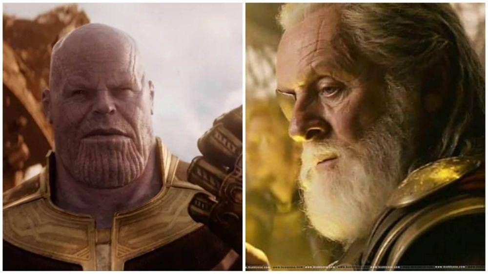 Thanos dan Odin. (Dok. Marvel Studio/Avengers: Infinity War, Thor)