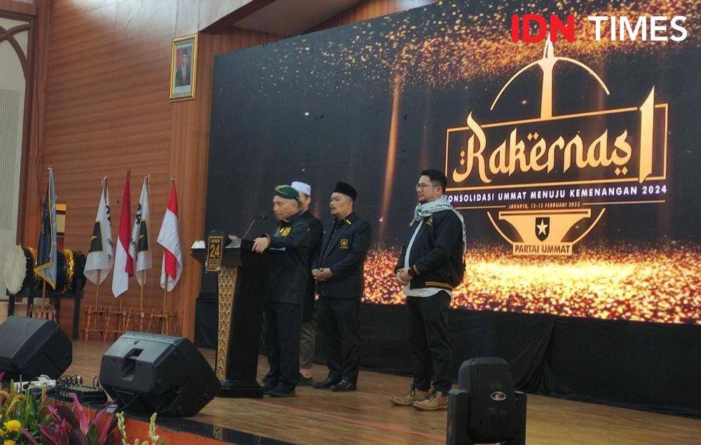 Ketua Majelis Syuro Partai Ummat Amien Rais umumkan dukung Anies (IDN Times/Yosafat Diva Bayu Wisesa)