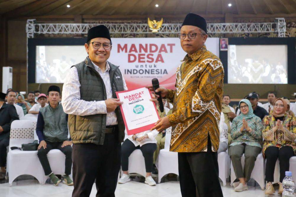 Ketum PKB, Muhaimin Iskandar didukung kades se-Jatim jadi capres 2024 (dok. PKB)
