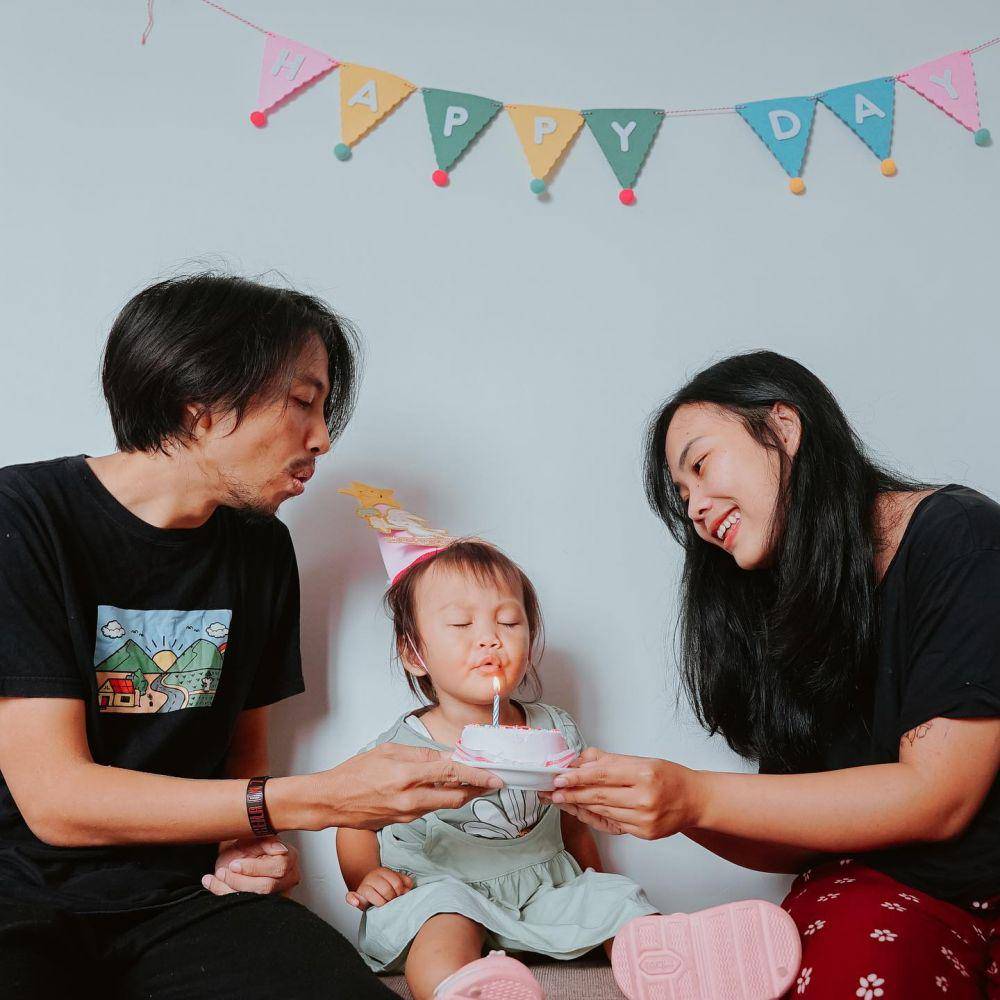 potret ultah ke-2 Kinasih (instagram.com/aqiar)