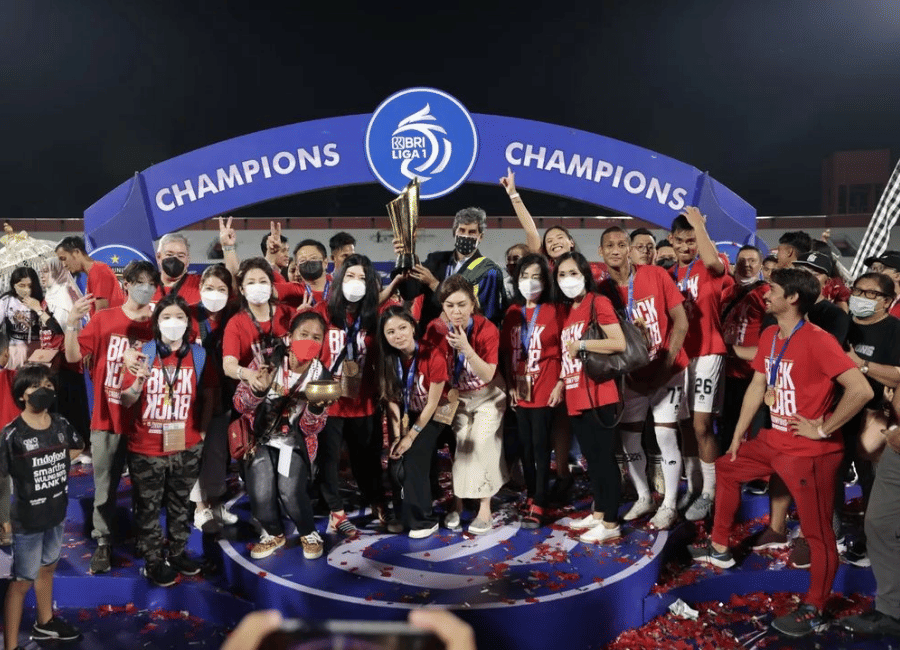 Potret Bali United Juara Liga 1 musim lalu (Instagram.com/stefanocugurra)