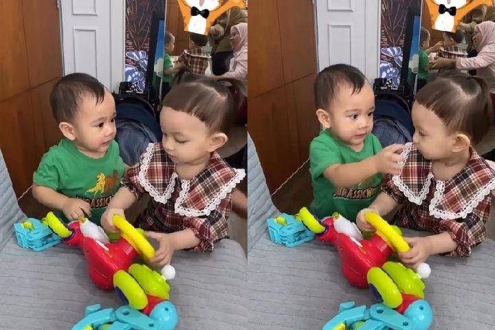 momen Cipung playdate sama Alusha (Instagram.com/nagita.fc)